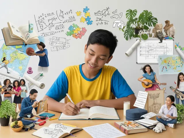 Beragam bentuk kecerdasan yang menonjol pada siswa